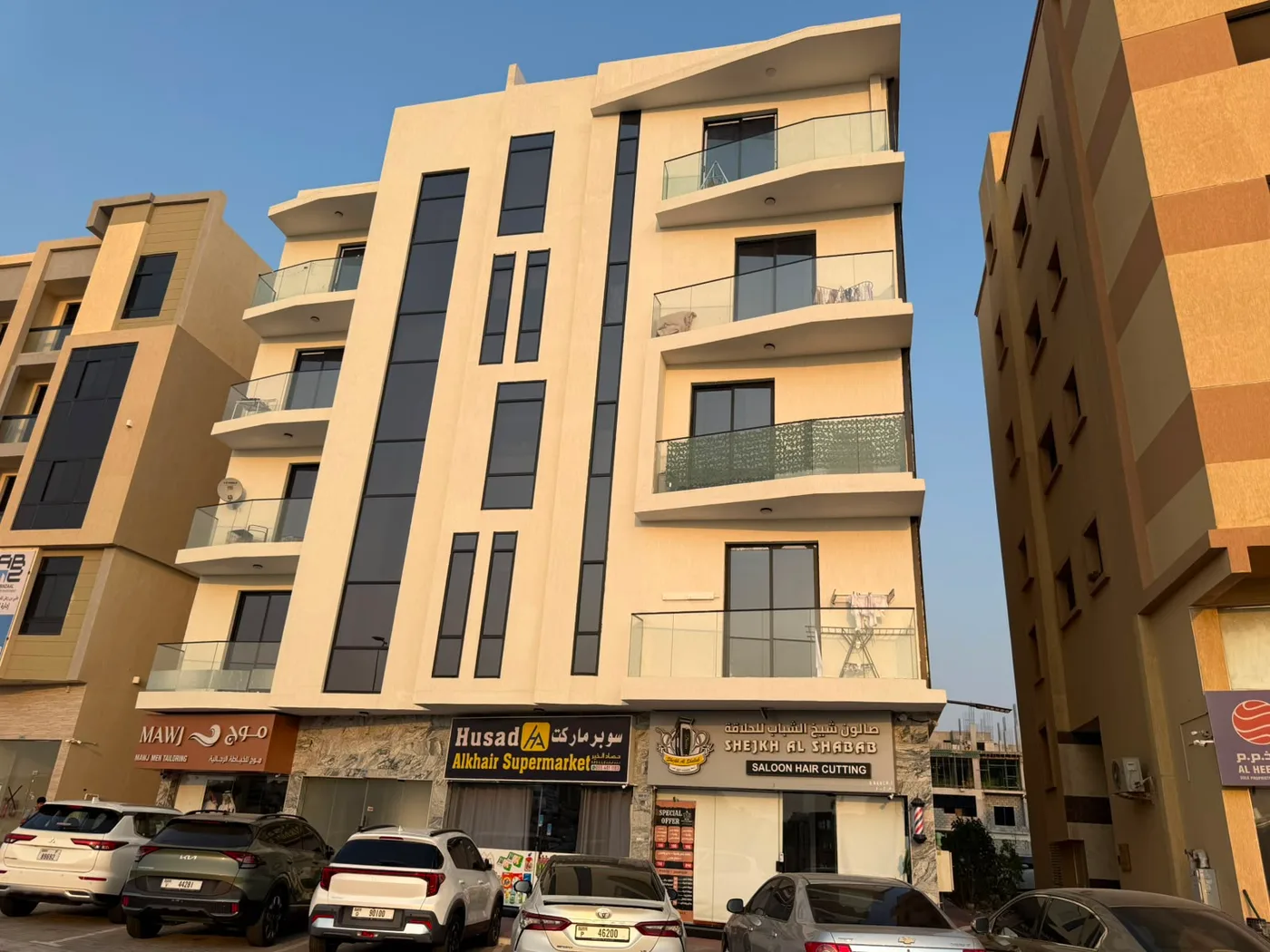 Photo of the completed Salsabeel 5 building in Al Alia